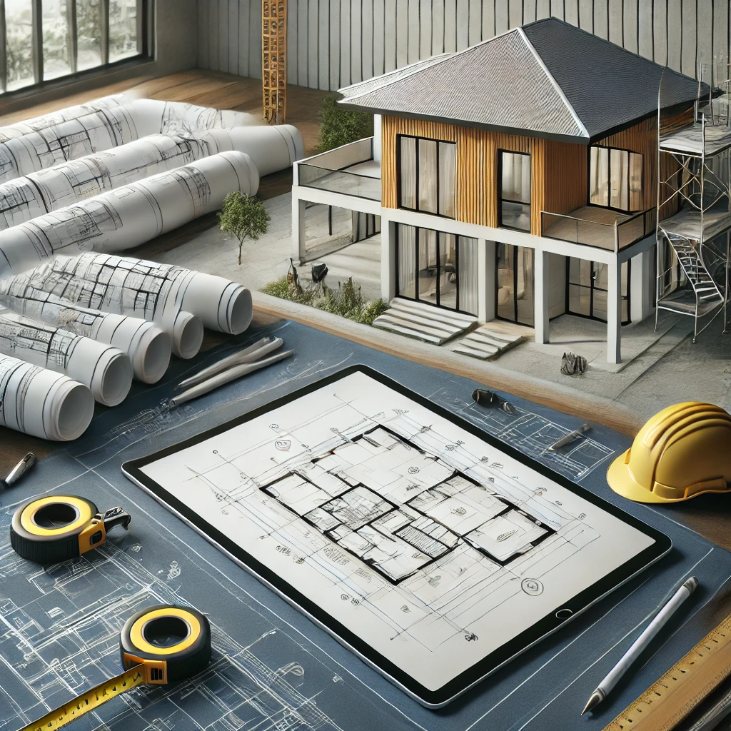 Architectural design Building plans construction