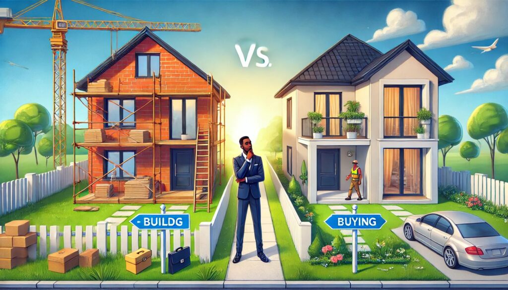 Buying or building a House