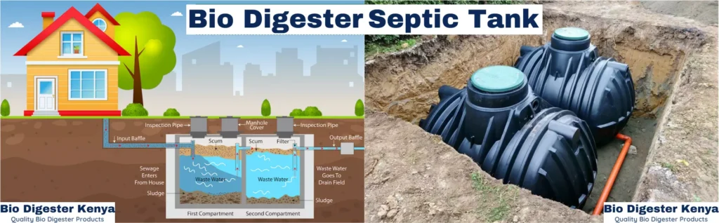 BIODIGESTERS Vs SEPTIC TANK AND SOAKAWAY