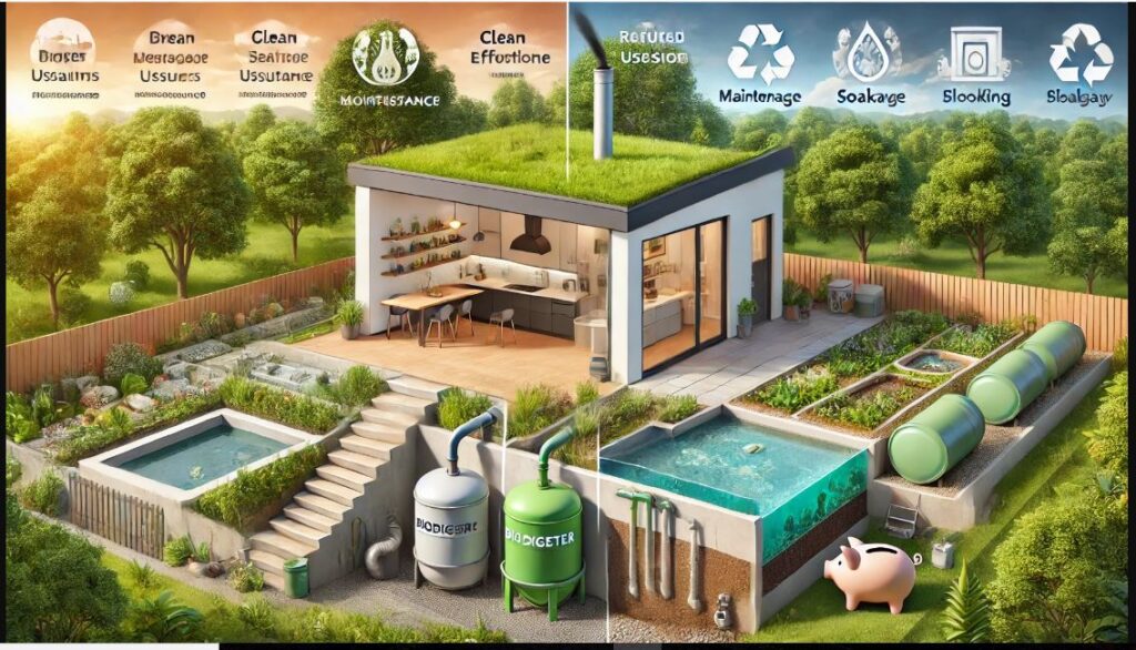 BIODIGESTERS Vs SEPTIC TANK AND SOAKAWAY